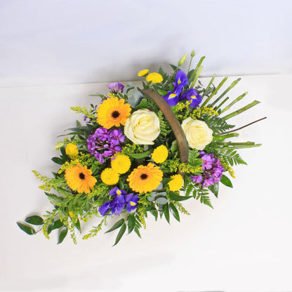 Lemon & Blue Basket