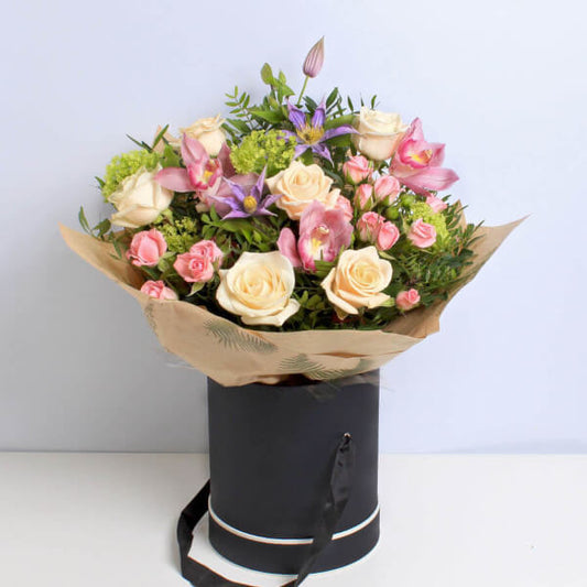 Velvet Orchid Hatbox