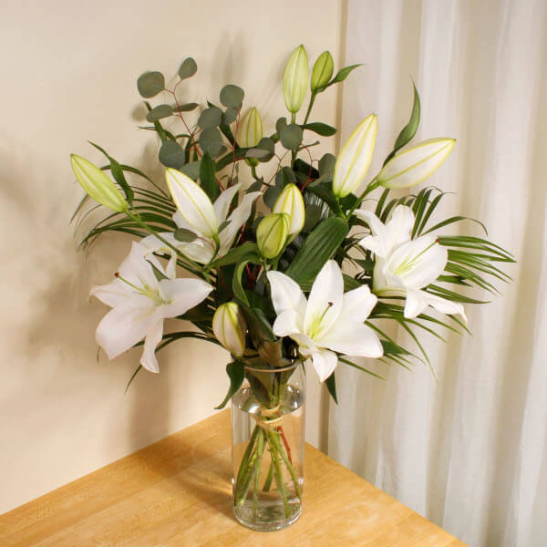 Snow Lily Bouquet