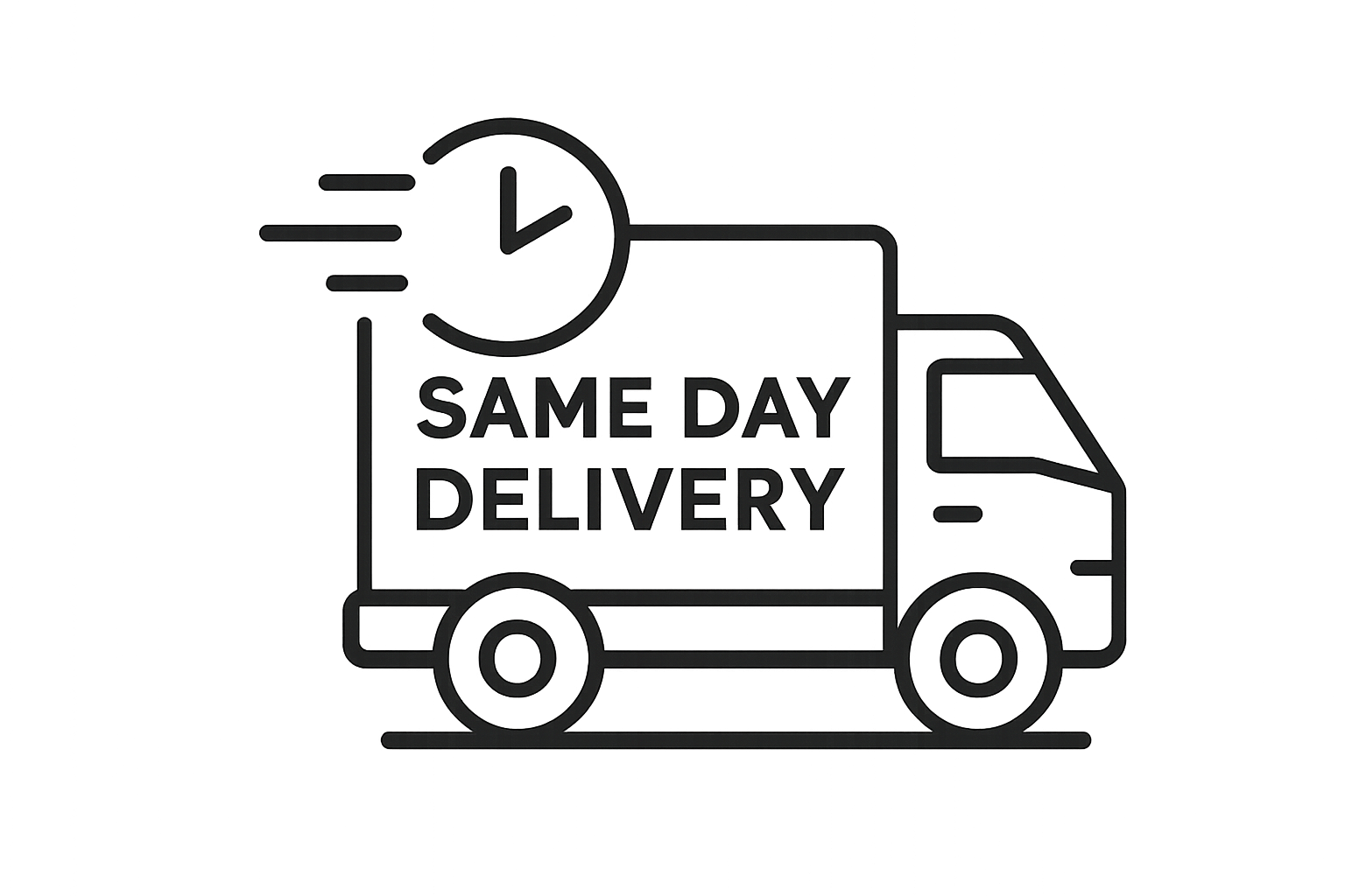 icon Truck for Same Day delivery