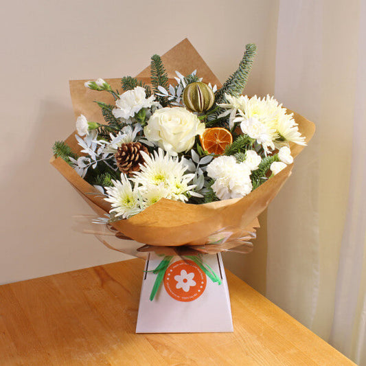 Snowy Bloom Box