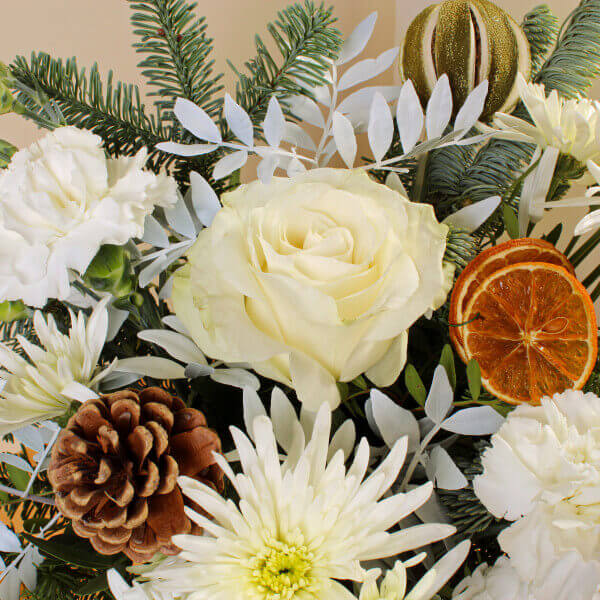 Snowy Bloom Box